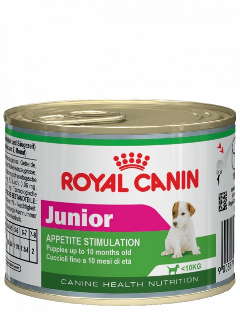 

Влажный корм Royal Canin Junior Wet для собак 0.195 кг х 12 шт