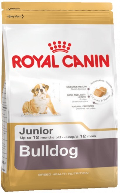 

Сухой корм Royal Canin Bulldog Junior для щенков английский бульдог 12 кг