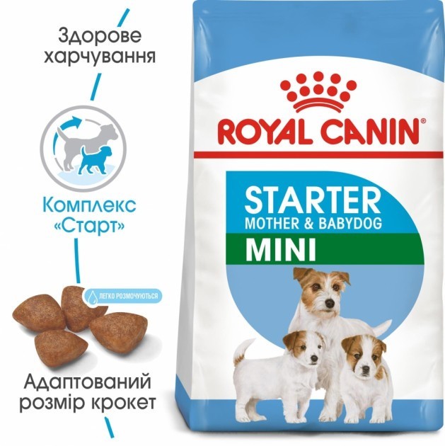 

Сухой корм Royal Canin Mini Starter для щенков в период отъема 3 кг