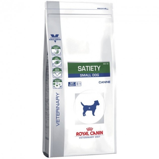

Сухой лечебный корм Royal Canin Satiety Small Dog для собак (весом меньше 10 кг) 1,5 кг (772378430)