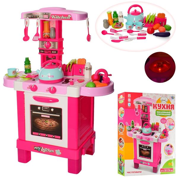 

Детская кухня с посудой LIMO TOY 008-939