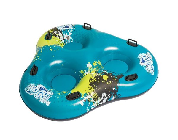 

Cани-тюбинг трёхместные H2OGO Bestway 39052E 152х152 см, морозоустойчивый ПВХ