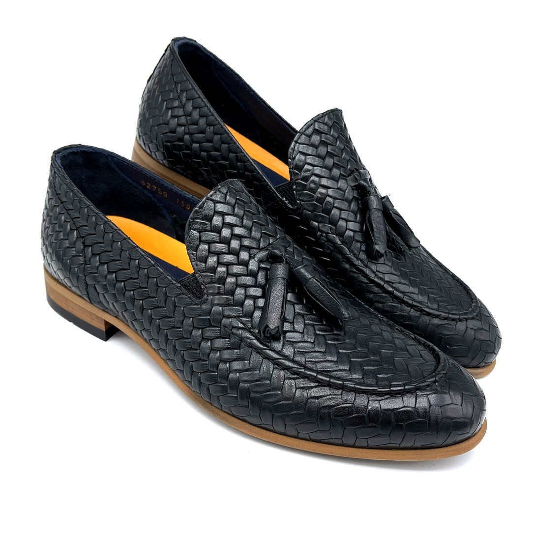 

Лоферы подростковые Luciano Bellini 39 26 см. черные 6703