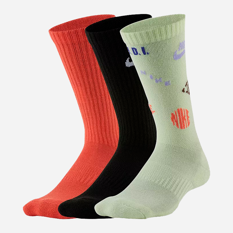 

Набор носков Nike Y Nk Everyday Cush Crew 3Pr DA2409-903 S (34-38) 3 пары