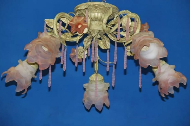 

Люстра с плафонами Ray L9018/5 (PK) (AN003918)