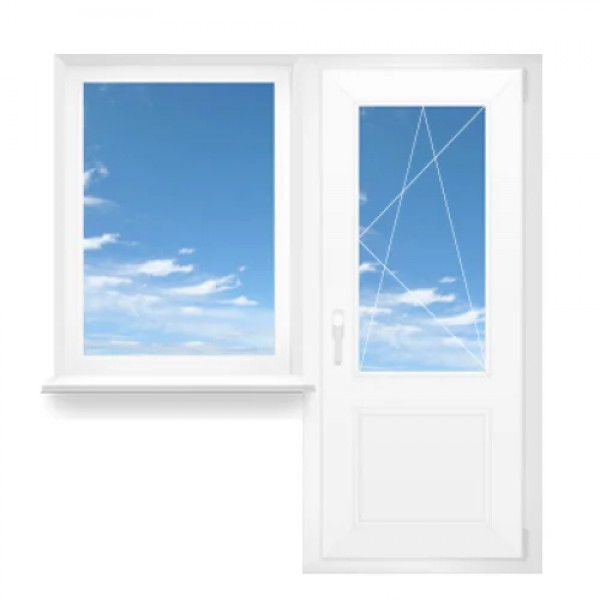 

Балконный блок VEKA SoftLine 82 2070x2140 7 камер Белое