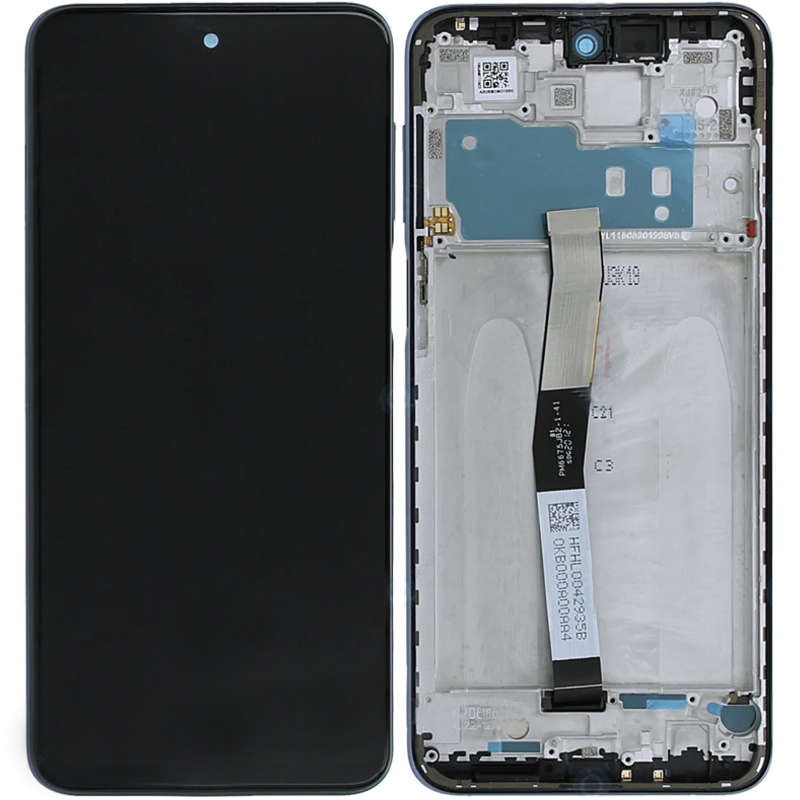 

Дисплейный модуль / экран (дисплей + touch screen + frame) для Xiaomi Redmi Note 9 Pro LCD OEM, Black High Copy