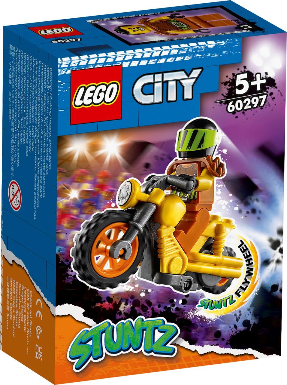 

Lego City Разрушительный трюковый мотоцикл 60297