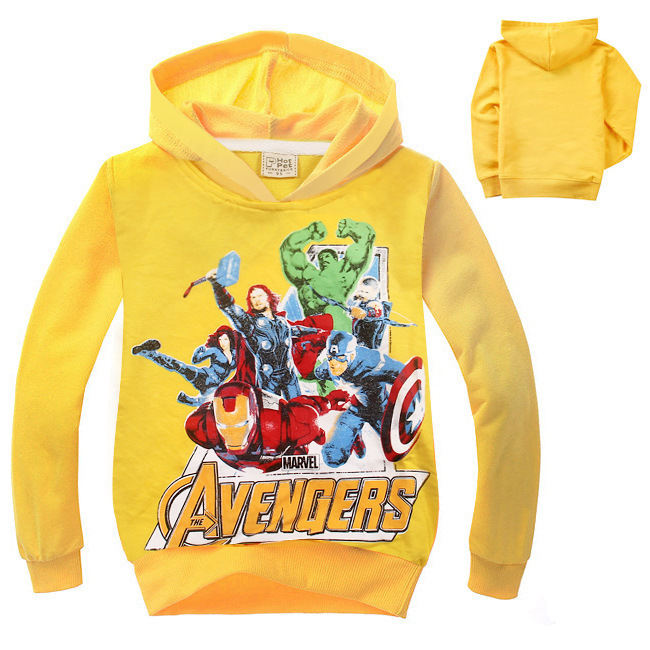 

Детский реглан HotPet Мстители The Avengers 130 см Желтый 2723-7472