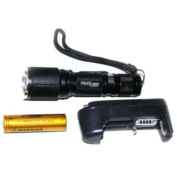 

Тактический фонарь POLICE BL-1860-T6