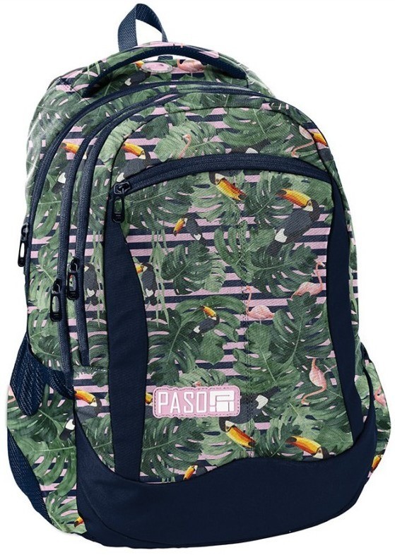 

Женский рюкзак Paso PPMS19-2808 разноцветный