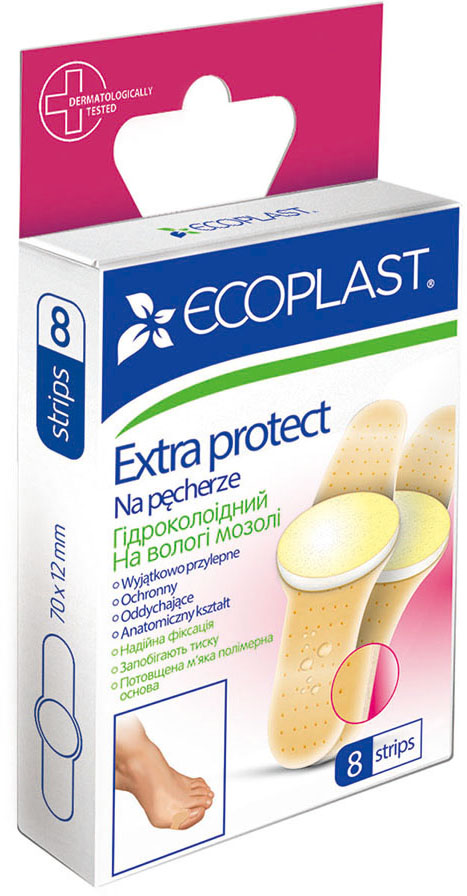 Пластыри медицинские Nordeplast на влажные мозоли "Экстра Защита" 8 шт ...