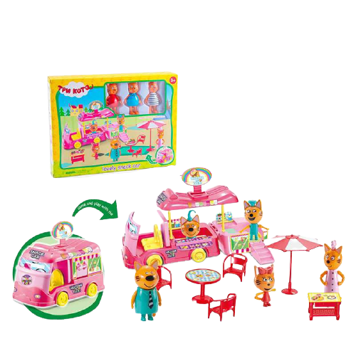 

Набор Три Кота и Кошечка Huada Toys M-8804