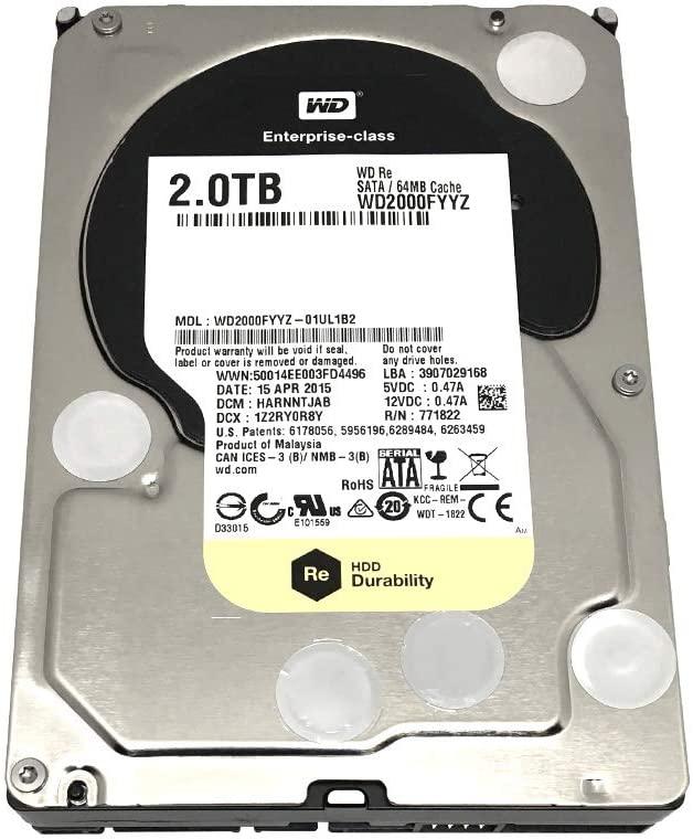 

Жесткий диск Dell 3.5 Enterprise Class 2.0Tb SAS WD2000FYYG