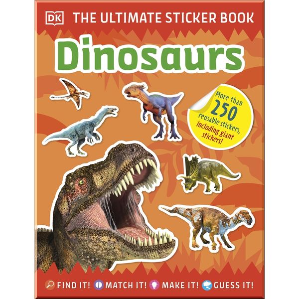 

DK Ultimate Sticker Book Dinosaurs. Dorling Kindersley. ISBN:9780241467053