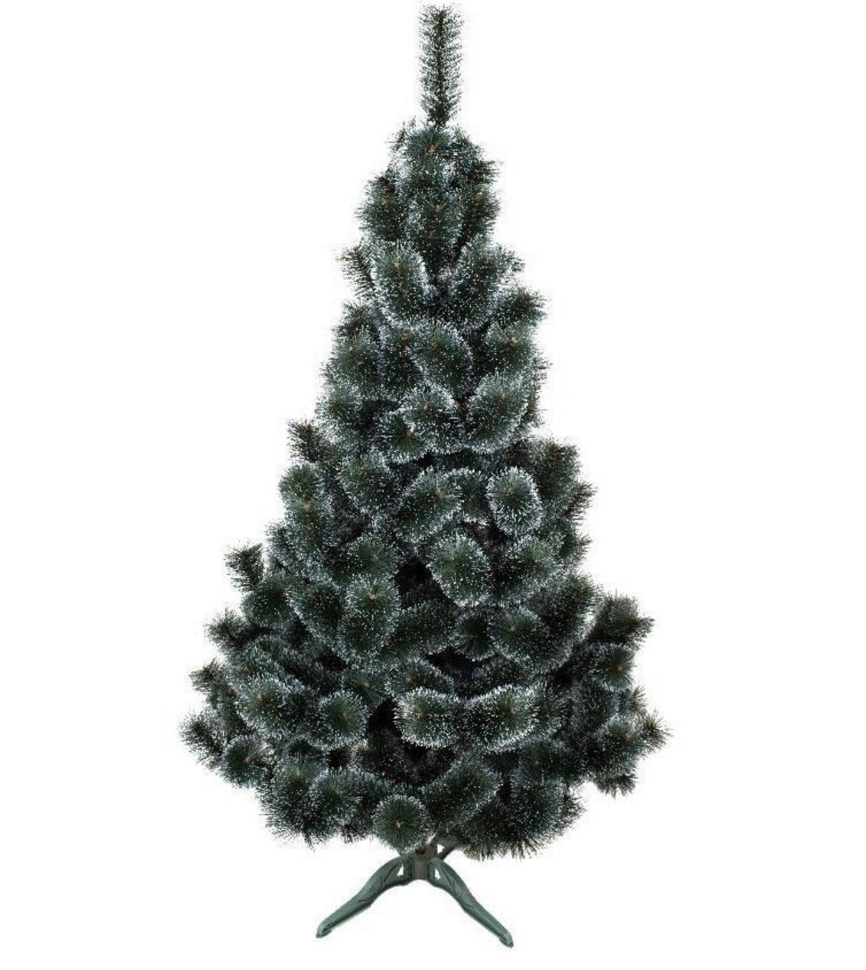 

Сосна искусственная Принцесса с белыми кончиками HAPPY HOLIDAYS 1,6 м (ЕП-БК-160)