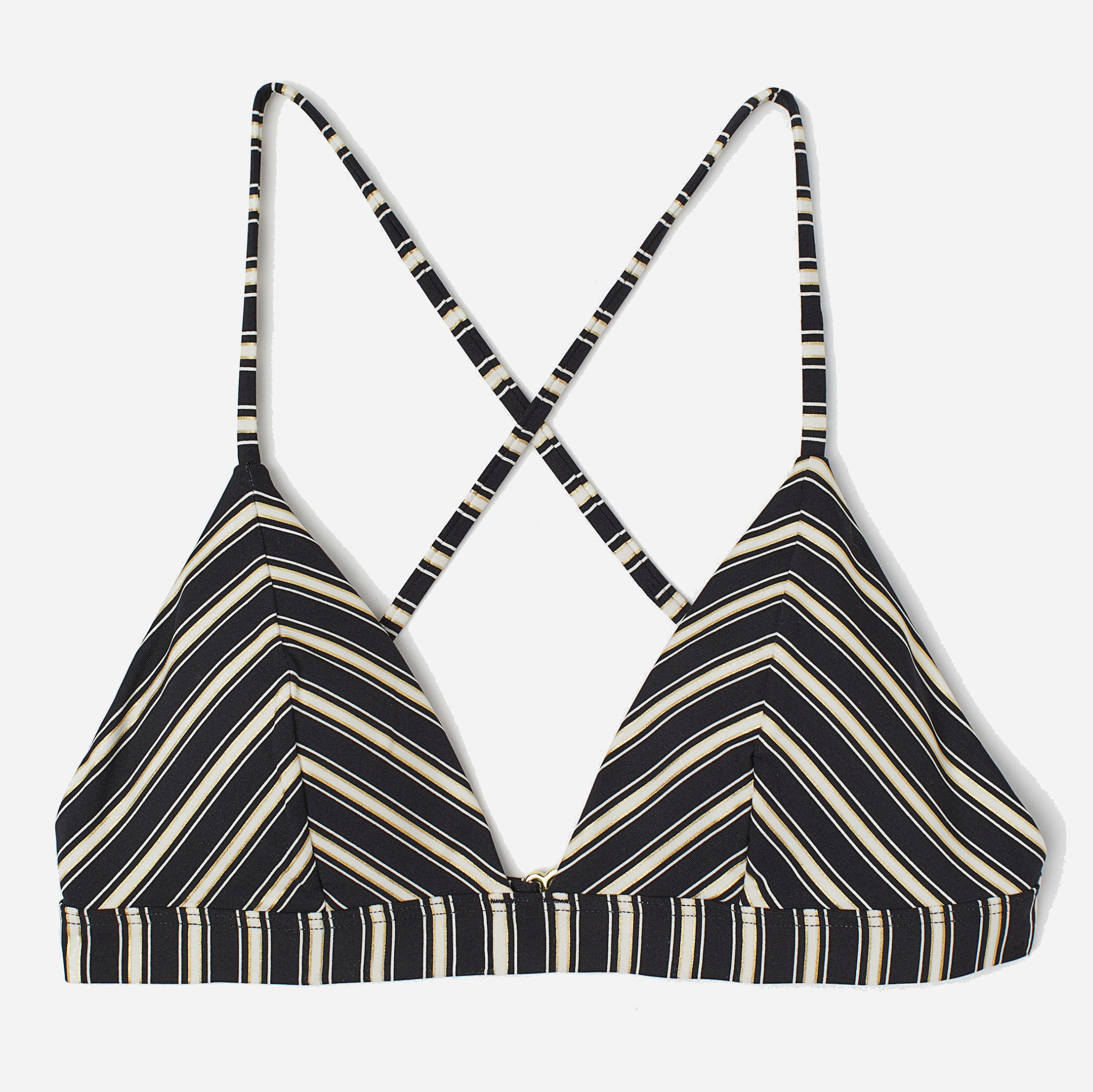 

Верхняя часть купальника H&M 5596309 32 Черный/Золотистый