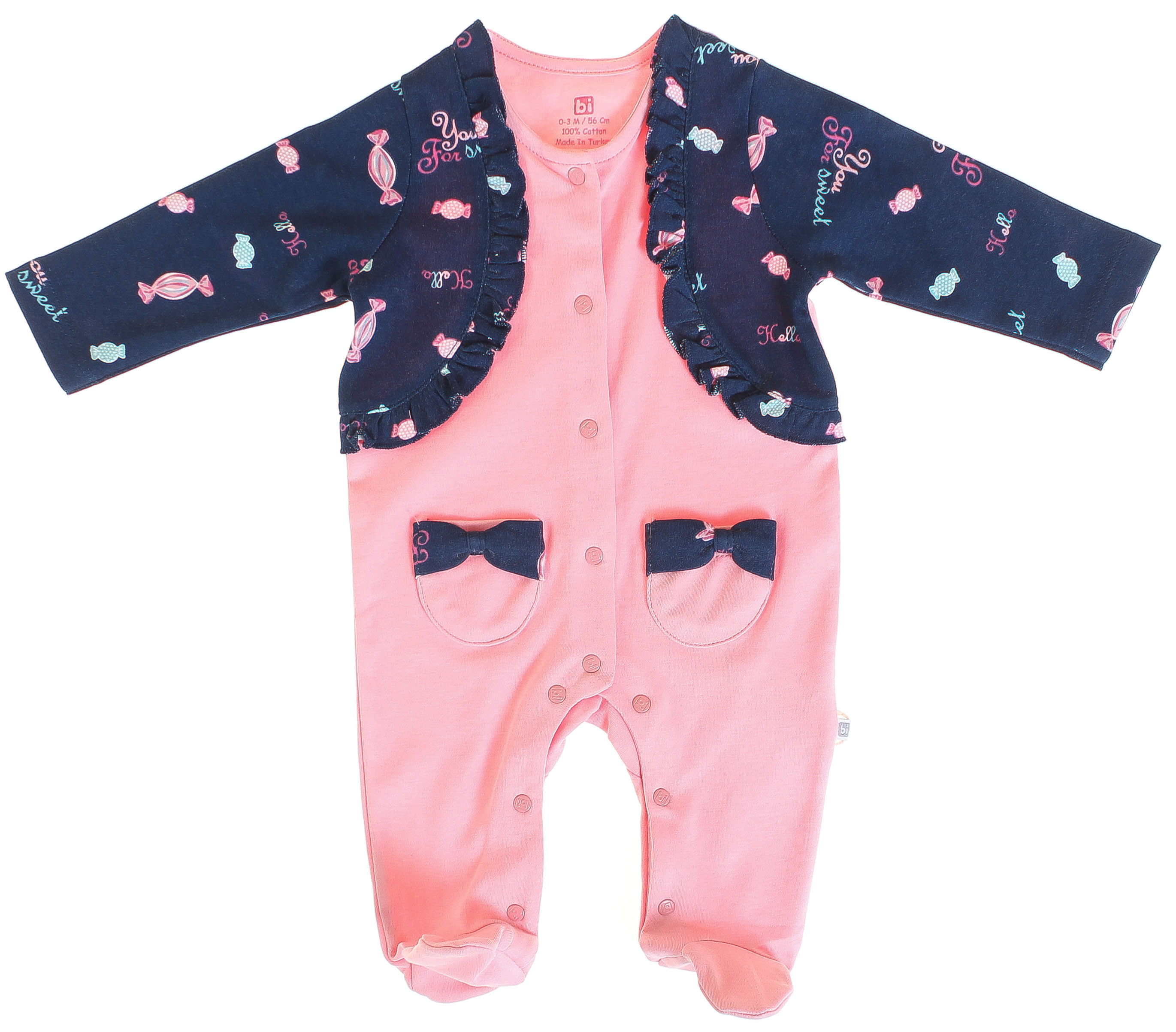 

Комбинезон Bibaby Розовый 56 см 60550 (536738)