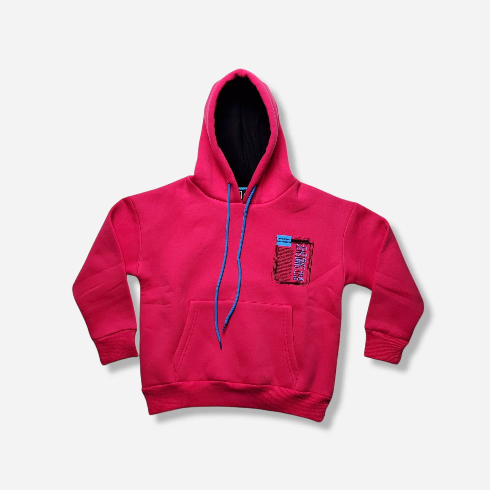 

Худи с карманом Cloise Ярко-розовый 116 см CL0114018 (537421)