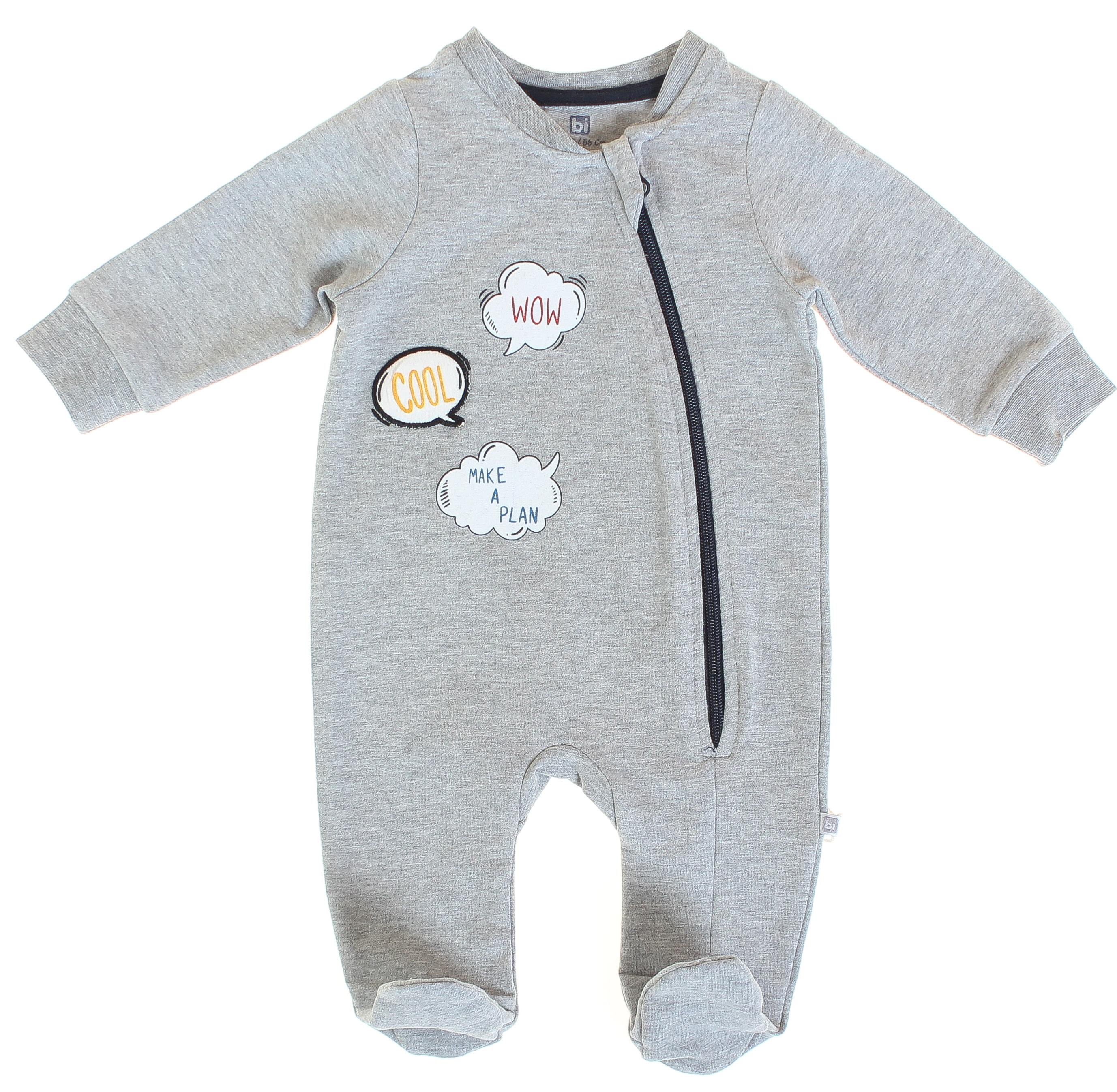

Комбинезон Bibaby Серый 56 см 60545 (536741)