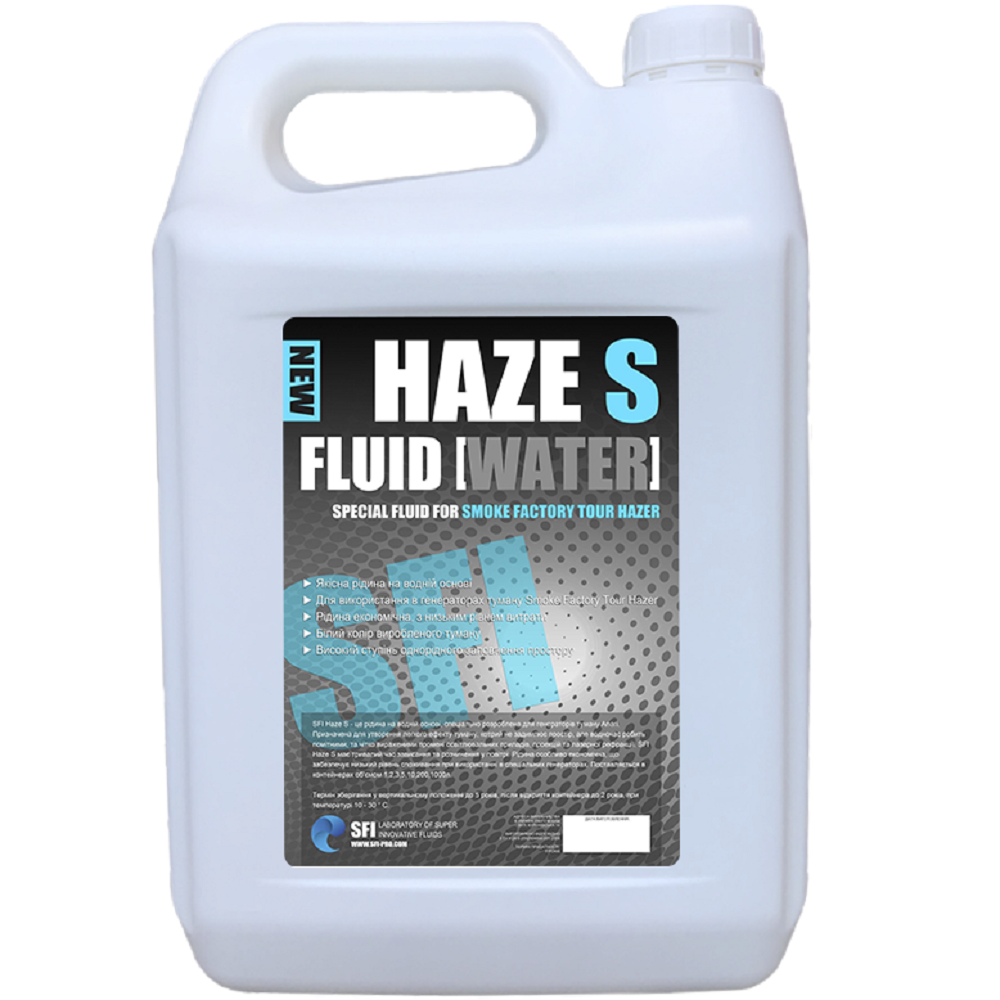 

Жидкость для генератора тумана HAZE FLUID WATER (S) 5L