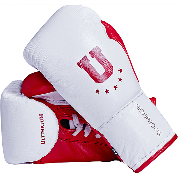 

Профессиональные боевые перчатки Ultimatum Boxing GEN3PROFG 10 унций белые (Gen3ProFG-001-10oz)