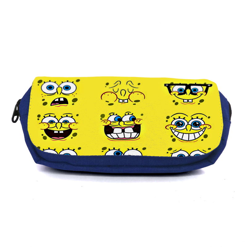 

Школьный пенал Спанч Боб 005 (SpongeBob) органайзер универсальный (SPB-005-blu) синий
