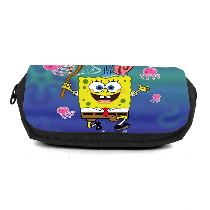 

Школьный пенал Спанч Боб 0010 (SpongeBob) органайзер универсальный (SPB-0010-blc) черный