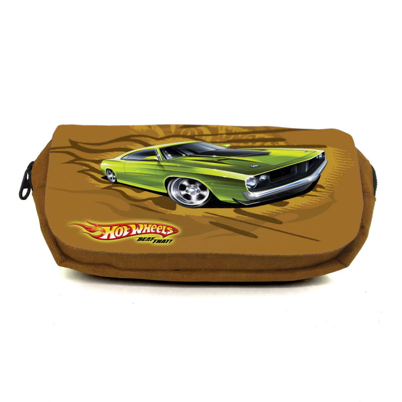

Школьный пенал Хот Вилс 0014 (Hot Wheels) органайзер универсальный (HW-0014-orn) оранжевый