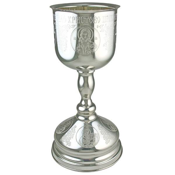 

Потир серебряный комбинированный с латунью Фамильные Драгоценности арт. 2.7.0032кл