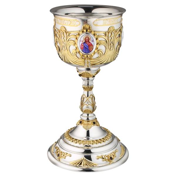 

Потир серебряный с позолотой Фамильные Драгоценности арт. 2.7.0391н