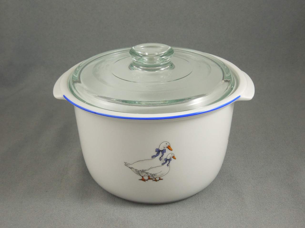 

Кастрюля глубокая с крышкой Thun Гуси 8134413 2л