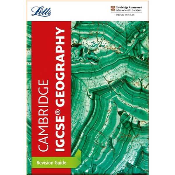 

Cambridge IGCSE Geography Revision Guide. Cambridge University Press. ISBN:9780008210359