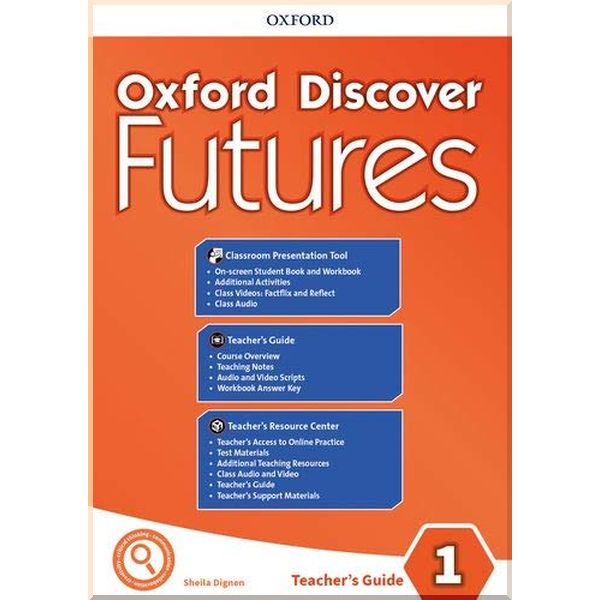

Oxford Discover Futures 1 Teacher's Pack. Ben Wetz. ISBN:9780194117265