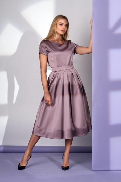 

Платье Style-Nika Николетта однот  Светло-сливовый 2147, Платье Style-Nika Николетта однот 50 Светло-сливовый 2147