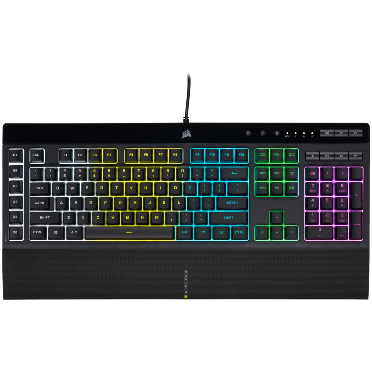 

Клавиатура Corsair K55 RGB Pro Black (CH-9226765-RU) USB