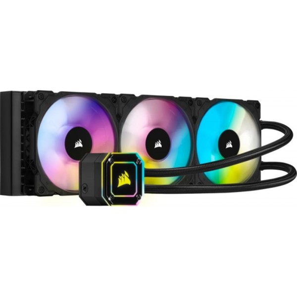 

Система водяного охлаждения Corsair iCUE H150i Elite Capellix RGB (CW-9060048-WW), Intel: 2066/2011/1200/1151/1150/1155/1156/1366, AMD: TRX4/TR4/AM4/AM3/AM2, 397х120х27 мм