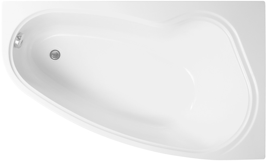 

Ванна акриловая VAGNERPLAST Avona 150 Bianco правосторонняя (VPBA159AVO3PX-04) без ножек