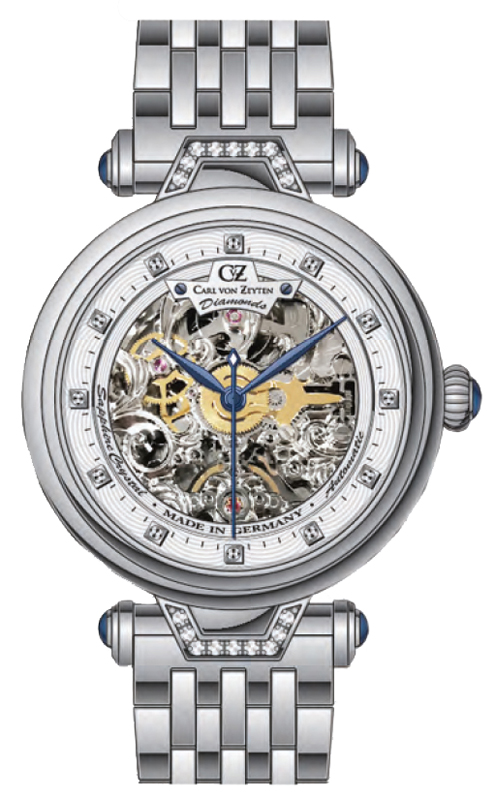 

Женские часы Carl von Zeyten CVZ0070WHMB
