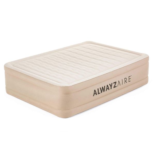 

Двуспальная надувная кровать Bestway 69054 (203-152-51 см)"AlwayzAire" встр.насос 220В с автоподкачкой, до 300кг