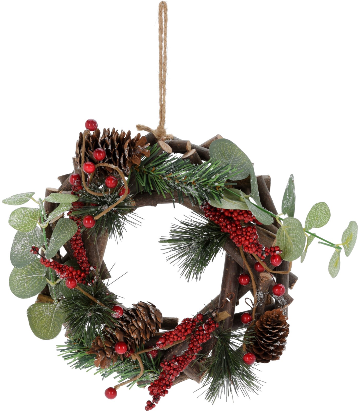

Венок новогодний Christmas Decoration 22 х 7 х 22 см (YZB003920)