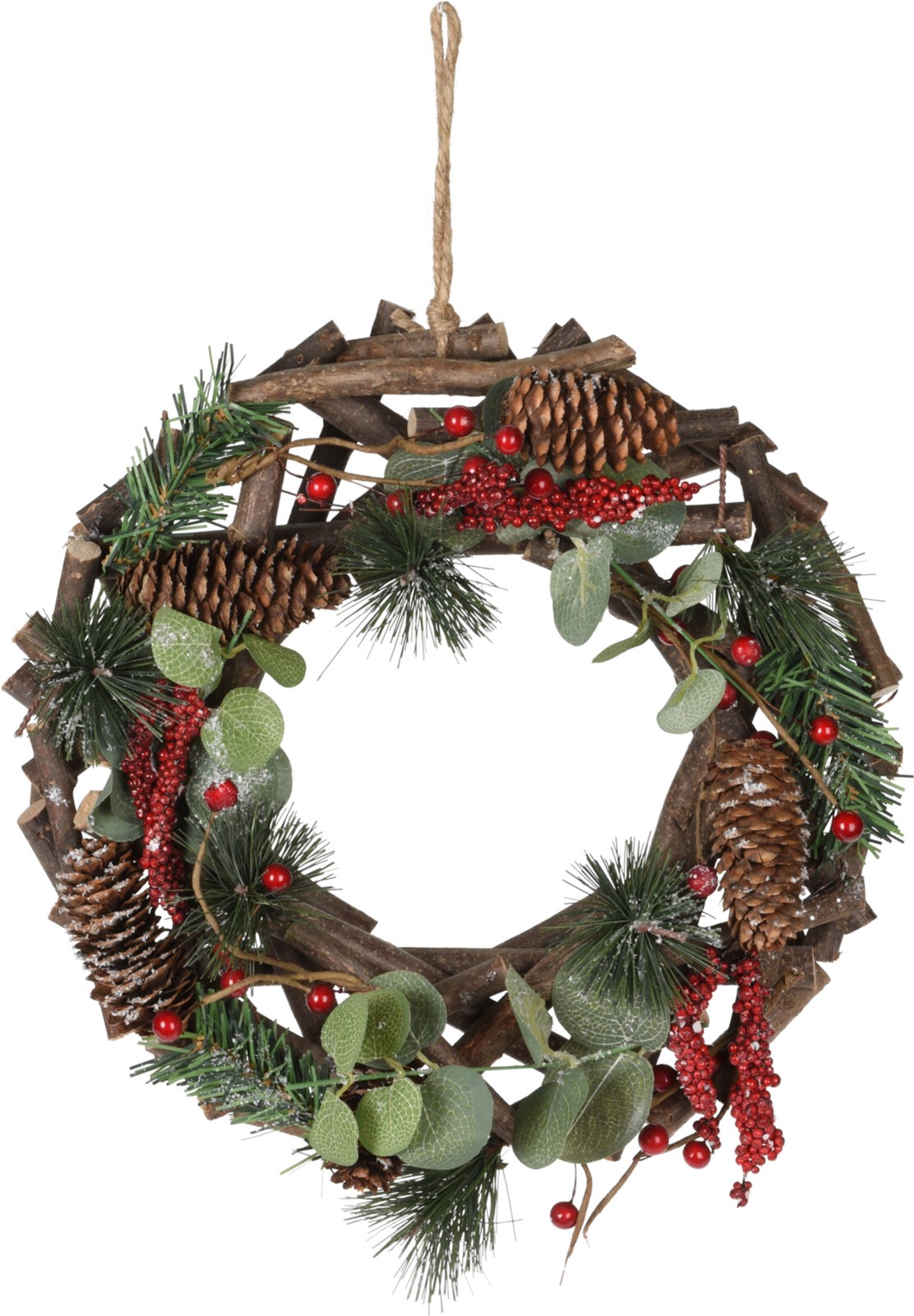 

Венок новогодний Christmas Decoration 30 х 8 х 30 см (YZB003930)