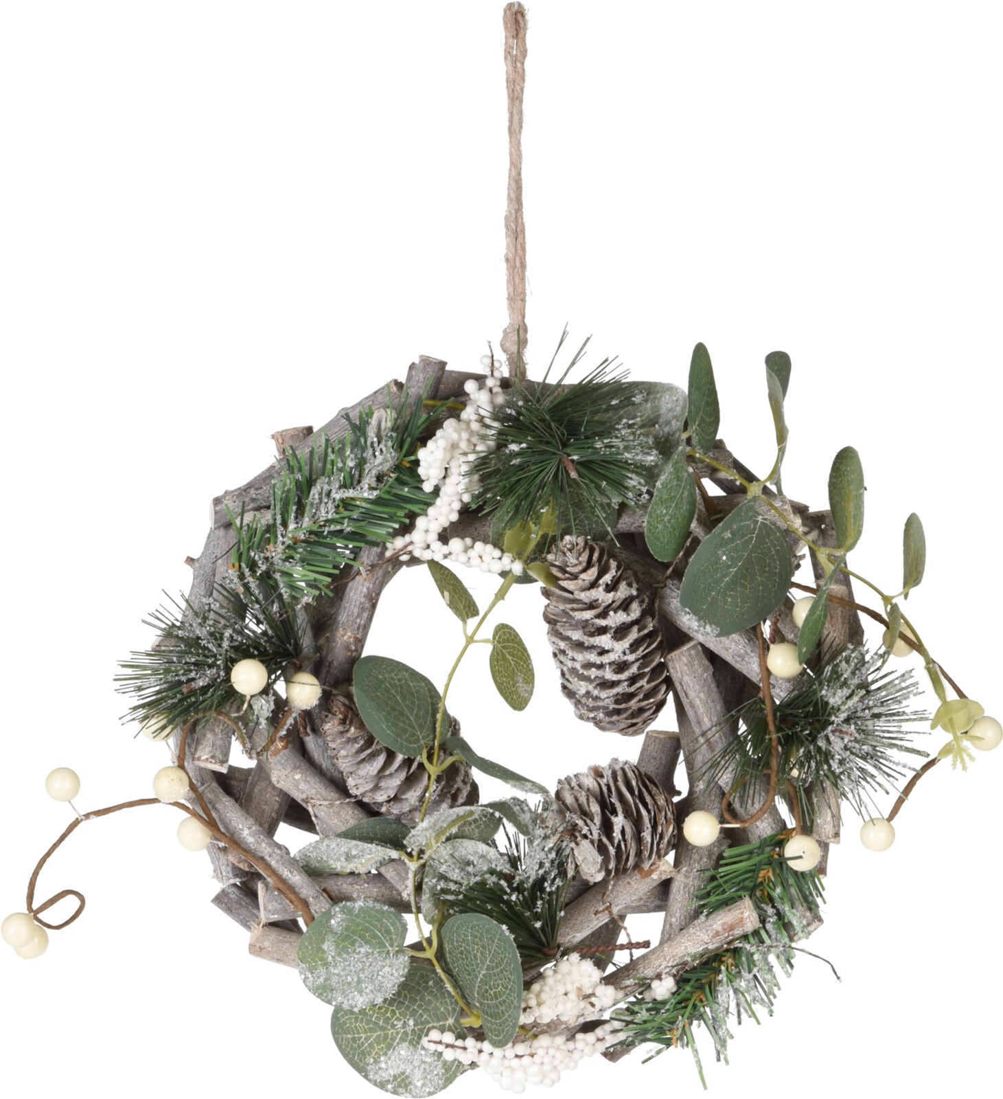 

Венок новогодний Christmas Decoration 22 х 7 х 22 см (YZB004080)