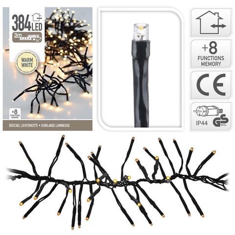 

Гирлянда Christmas Decoration 384 светодиодных лампочек теплого белого цвета 6 м (AX9502210)