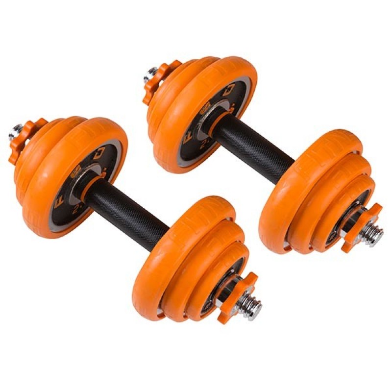 

Гантели хром CrossGym в кейсе 2х10 кг, код: 80045/20-WS