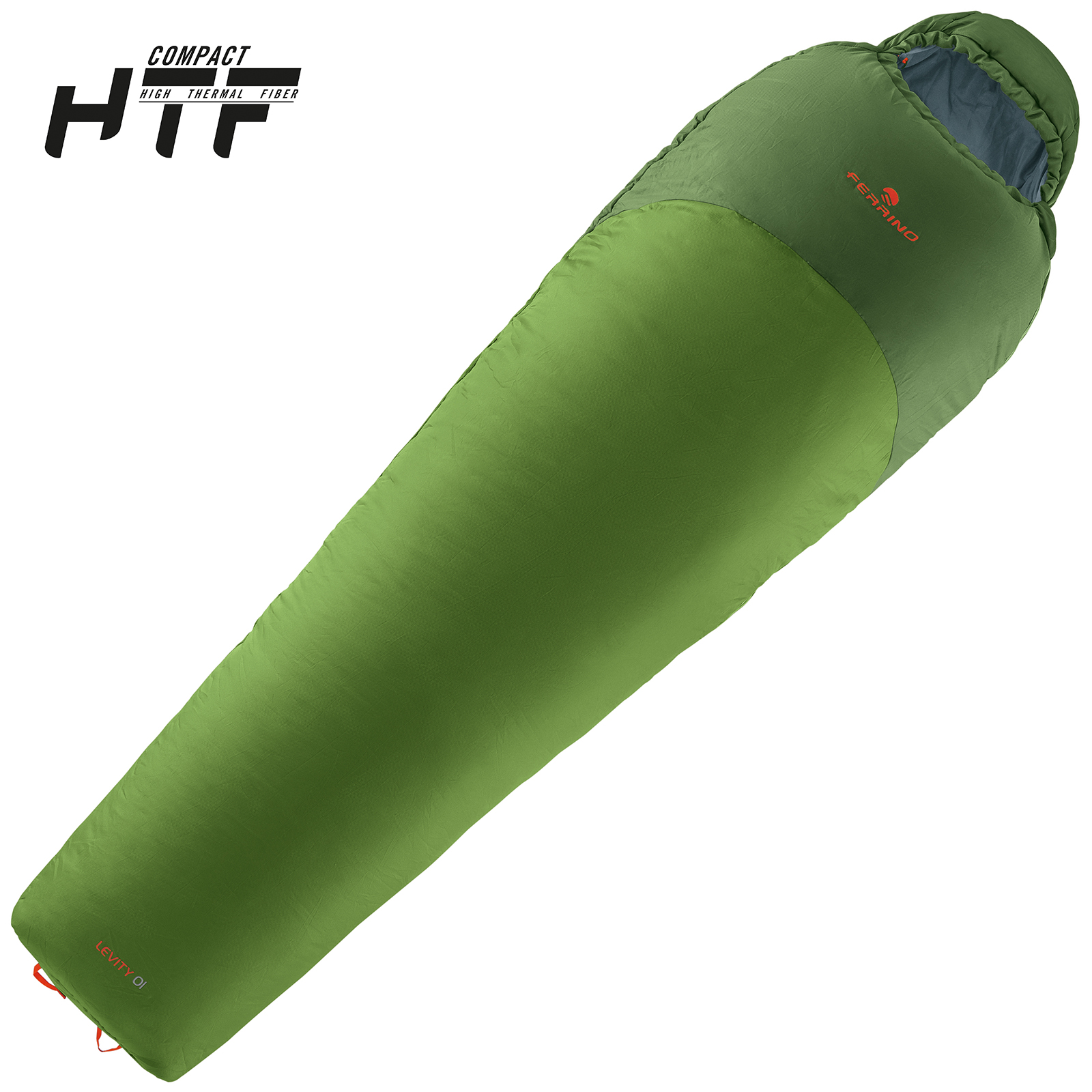 

Спальный мешок Ferrino Levity 01/+7°C Green Left (86601HVVS)