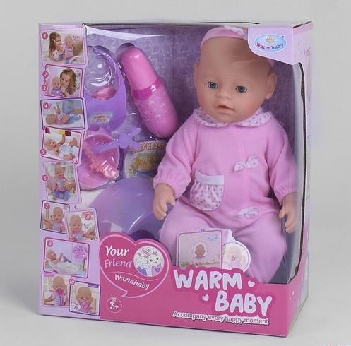 

Пупс функциональный Warm Baby WZJ 058 A-056 A-1