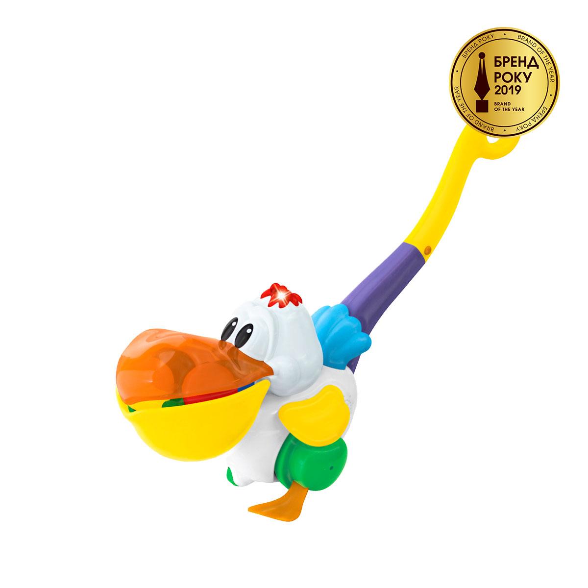 

Игрушка-Каталка - Пеликан-Затейник (Украинский) Kiddieland 054916