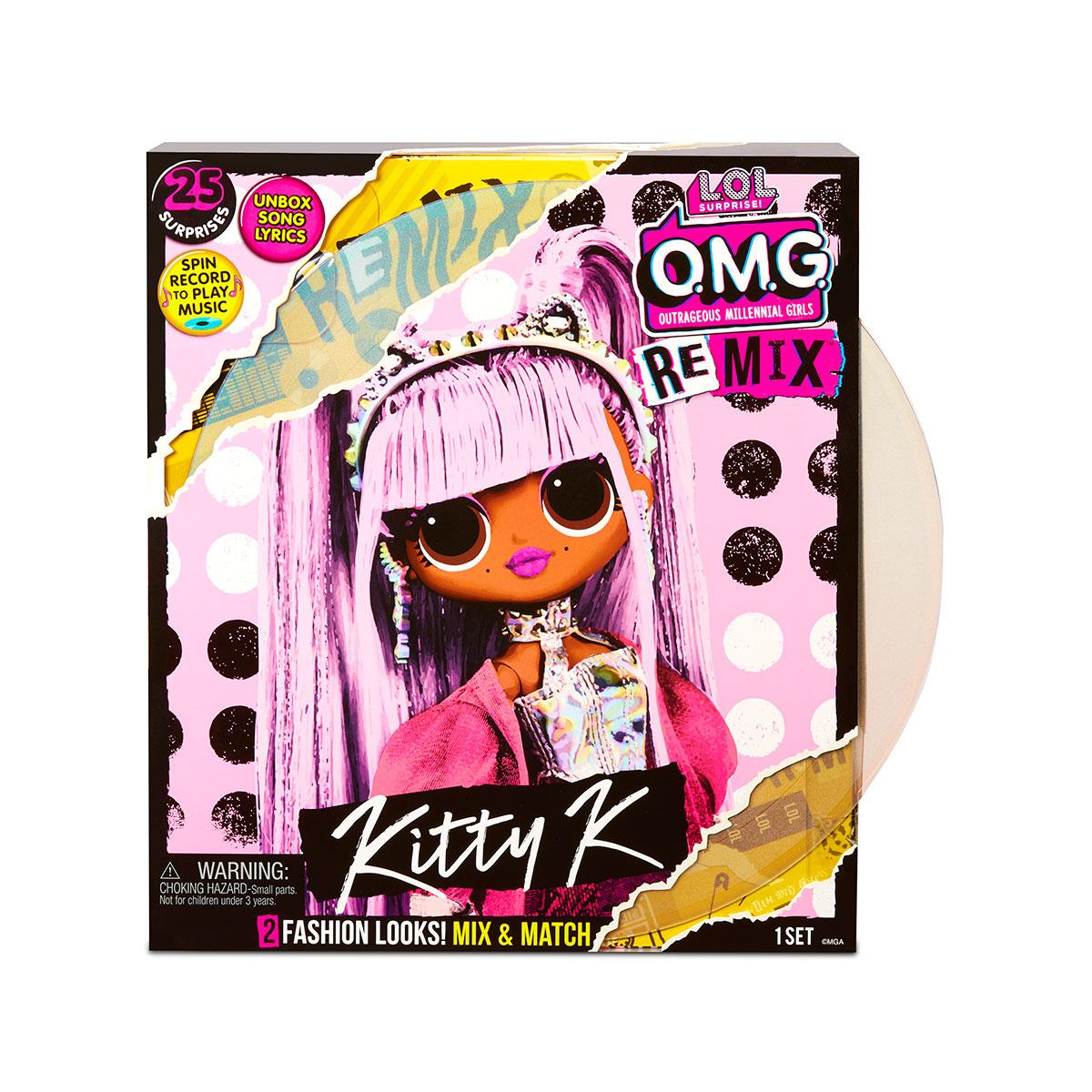 

Игровой набор с куклой L.O.L. Surprise! серии O.M.G. Remix"- Королева Китти&quot 567240 L.O.L. Surprise! 567240