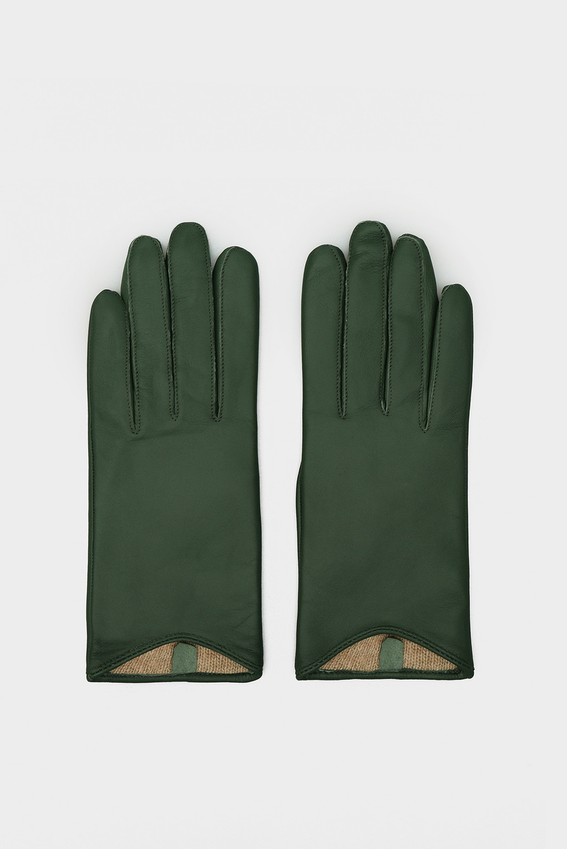 

Женские зеленые кожаные перчатки LEATHER GLOVES Gant M 4930068